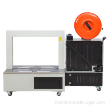 Low platform automatic strapping machine